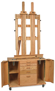 Santa Fe Taboret and Easel Santa Fe Taboret and Easel