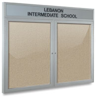 Ghent Indoor/Outdoor Fabricork Bulletin Board