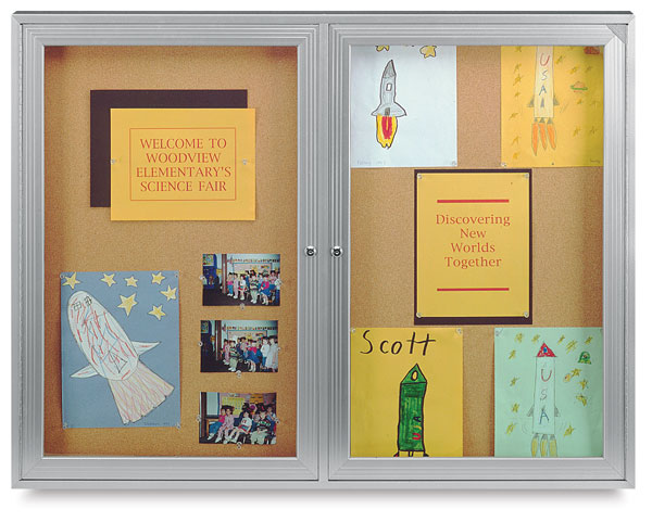 Aluminum Frame Bulletin Board