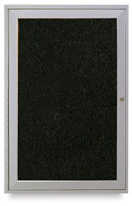 Ghent Enclosed Recycled Rubber Tackboards
