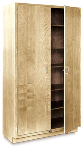 Hardwood Storage Cabinet