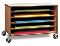 Fleetwood Open Paper Storage Cabinet