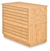 5-Drawer Files, Base, and Cap in Natural Oak