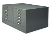Mayline C-Files 5-Drawer Steel Flat Files