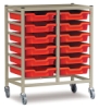 Fleetwood Storage Tote Tray Carts