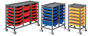 Fleetwood Storage Tote Tray Carts Trays