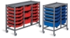 Fleetwood Storage Tote Tray Carts