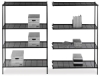 Amco Wire 4-Shelf Unit