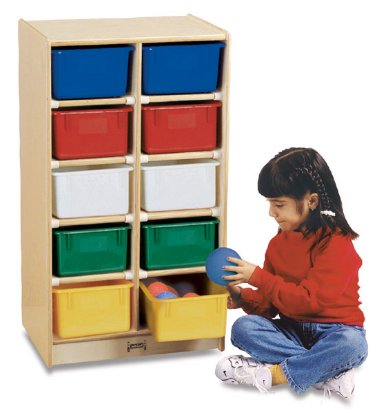 Mobile Storage Unit  with 10 Trays 