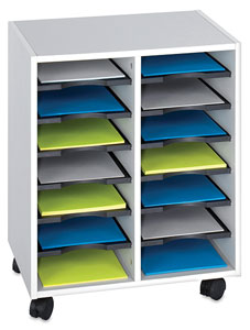 Safco Go Cart Paper Organizer