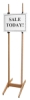 Xylem Two-Sided Display Easel