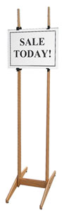 Xylem Two Sided Display Easel