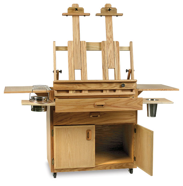 Caitlin Taboret and Easel