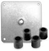 Tripod Mount And Rubber Bumper Feet Set