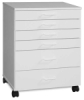6-Drawer Taboret