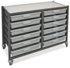 Hann Mobile Tote Tray Cart