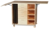 Watercolor Station Without Doors, Birch Top