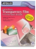 Apollo Transparency Film