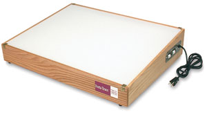 Gagne Porta Trace Light Box with Solid Oak Frame