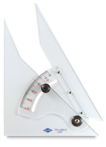 Adjustable Protractor Triangle