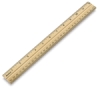 Wooden School Ruler