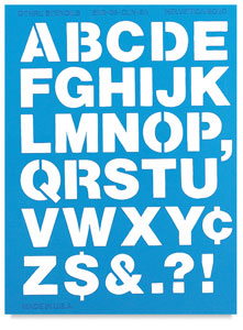 C-Thru Stencil Lettering Guides