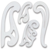C-Thru Set Of French Curves
