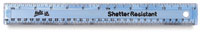 Helix Shatterproof Plastic Ruler