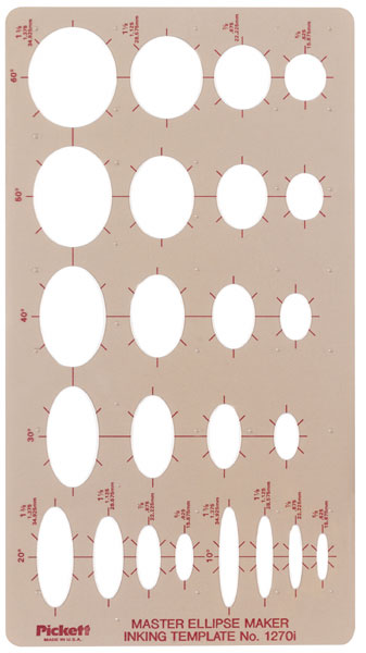 Master Ellipse Maker Template
