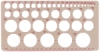 True Metric Circles Template
