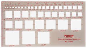 Chartpak Pickett Arrows and Shapes Templates