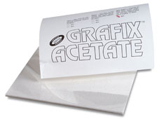 Grafix Clear Prepared Acetate Wet Media