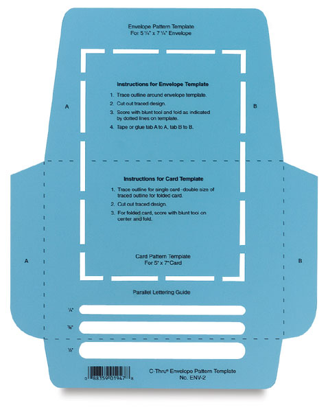 Envelope Pattern Template