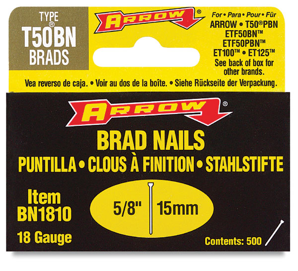 T-50BN Nails, Box of 500