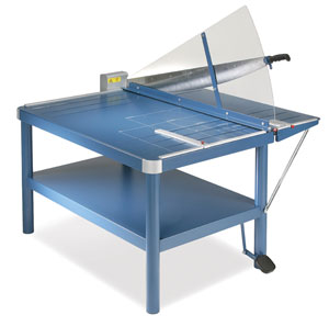 Dahle Premium Series Large Format Guillotine Trimmer with Stand