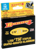 Arrow T-50 Staples