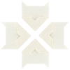 Legato Paper Photo Corners, Pkg of 240, Soft White