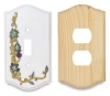 Wooden Switch and Outlet Wall Plates