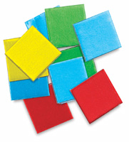 Mosaic Paper Squares