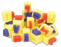 Alphabet Handle Sponges
