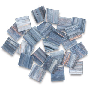 Mosaic Mercantile Metallic Glass Tiles