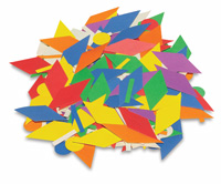 Roylco Gummed Paper Shapes