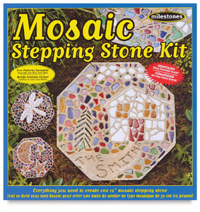 Mosaic Stepping Stone Kit