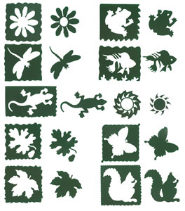 Roylco Nature Stencils