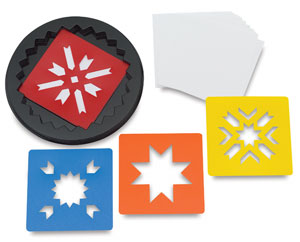 Roylco Star Stacking Stencil Set