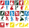 Roylco Everyday People Stencil Set