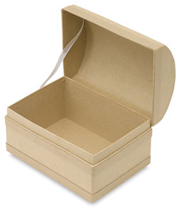 Creativity Street Paper Mache Trunk