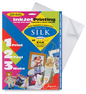 Jacquard Cotton and Silk Inkjet Fabric Kit
