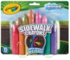 Crayola Washable Sidewalk Crayons