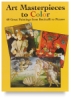 Masterpiece Coloring Books by Dover